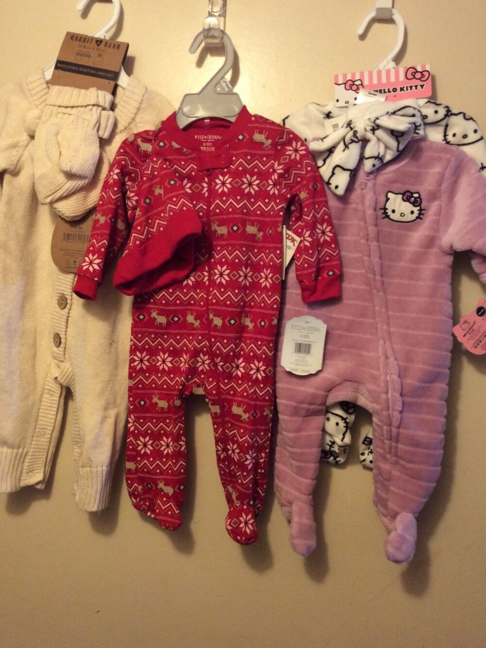 4 Newborn Baby Outfits Size From 0-6 M